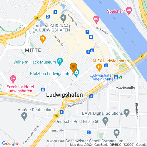 Pfalzbau Ludwigshafen, Berliner Str. 30, 67059 Ludwigshafen am Rhein
